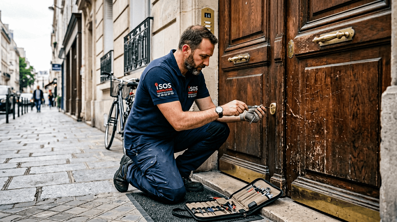 Ouverture porte tentative d'effraction Nancy