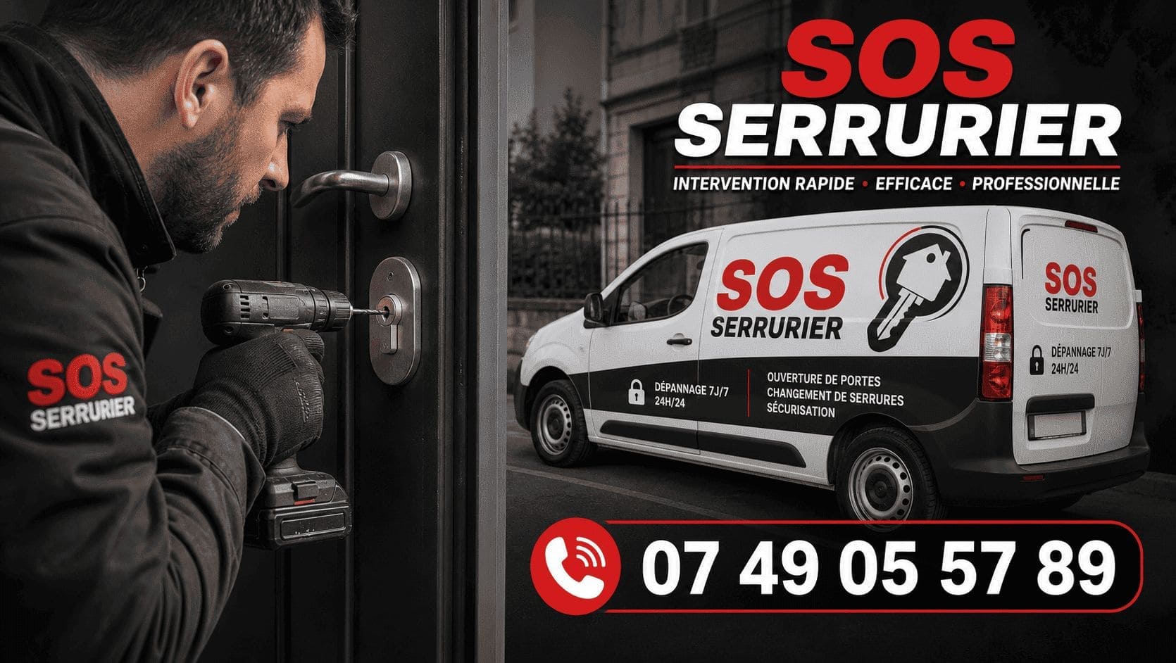 Ouverture porte Nancy