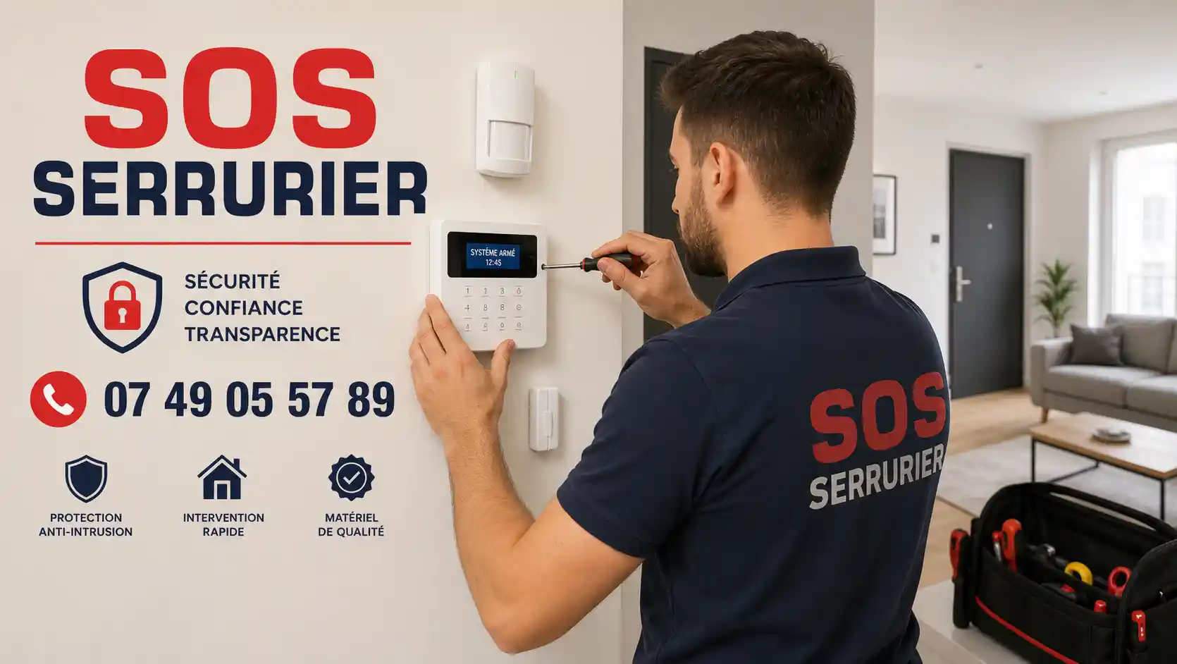 Détection volumétrique – SOS Serrurier