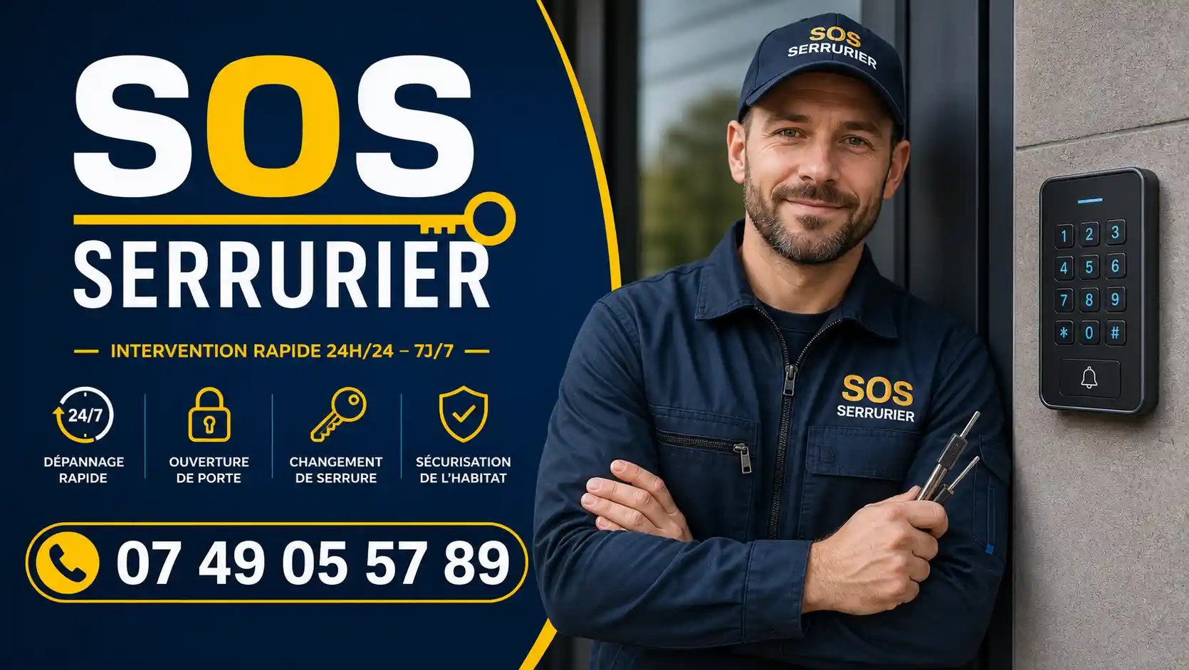 Gâches et ventouses électriques – SOS Serrurier