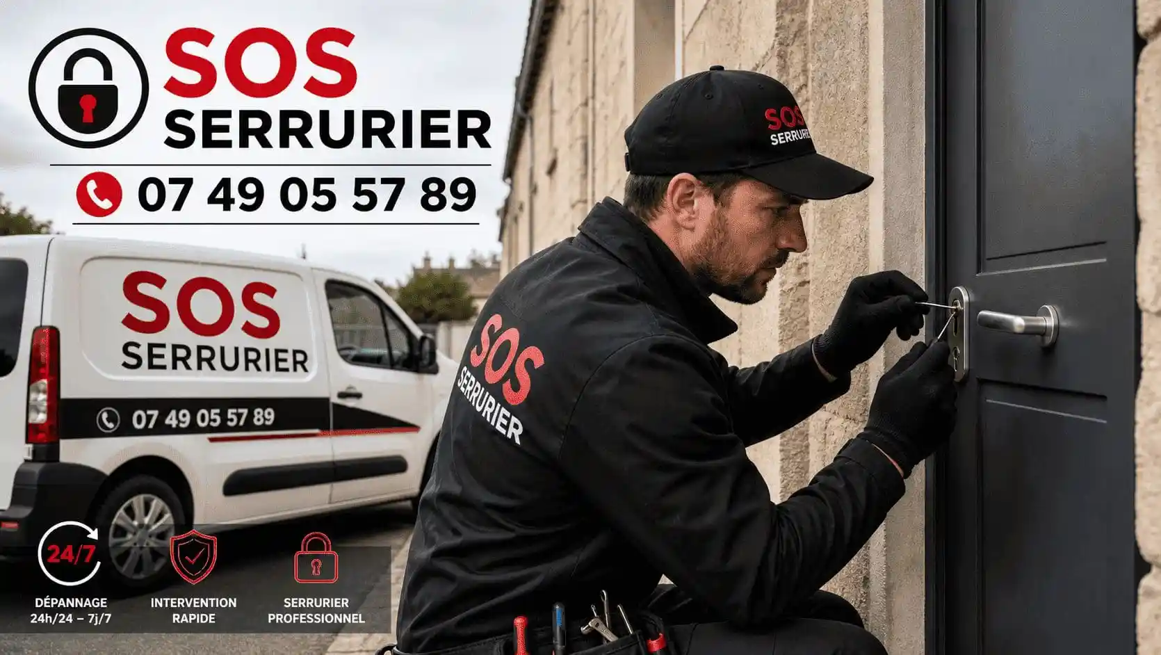Mise en sécurité après effraction – SOS Serrurier