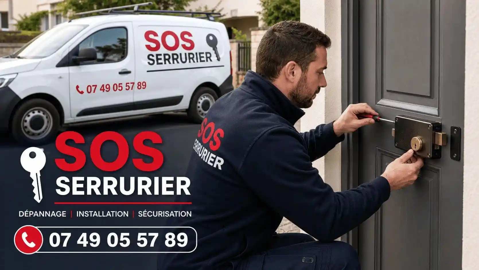 Serrures en applique et à larder – SOS Serrurier
