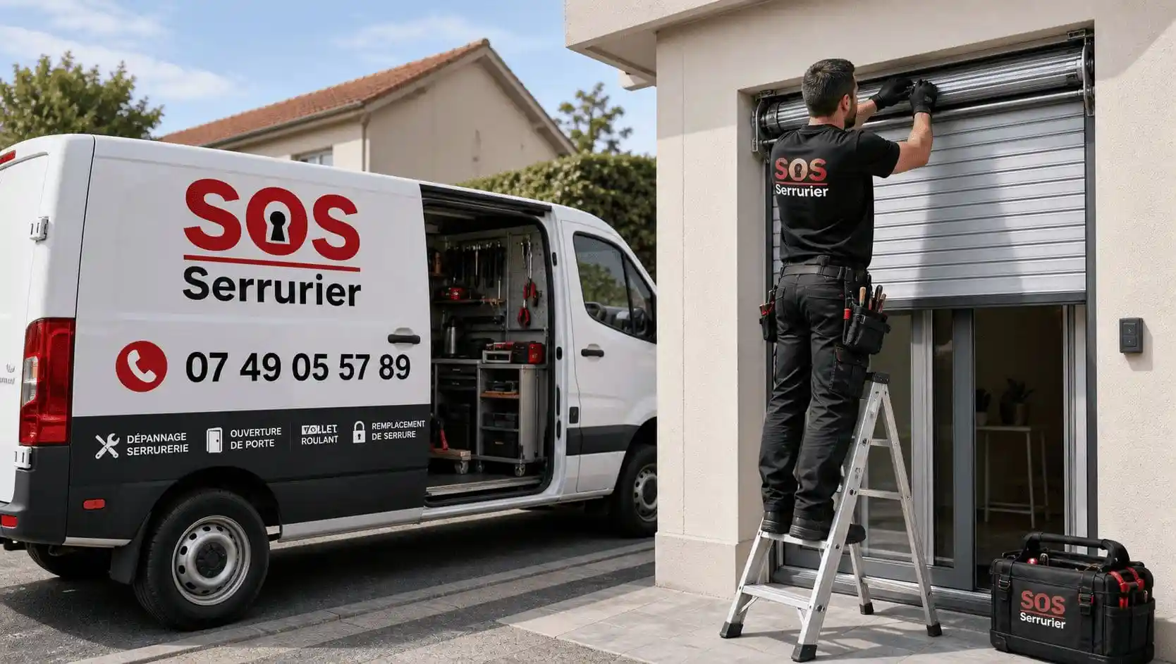 Remplacement de moteur de volet roulant – SOS Serrurier
